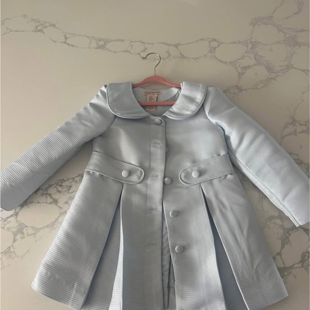 Light Blue Kids Coat